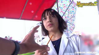 Карне Дель Меркадо - #Матильда Рамос - Горячая колумбийка сосет и трахается с парнем, которого только что встретила